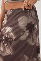 Mesh Maxi Skirt