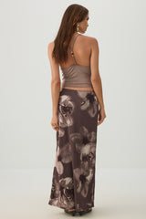 Mesh Maxi Skirt