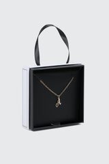 Initial A Necklace