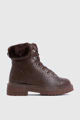 Faux Fur Lined Winter Boots