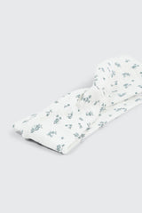 Floral Headwrap with Knot