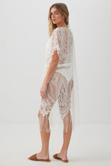 Fringe Midi Cover Up