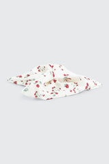 Strawberry Rectangular Scrunchie