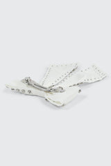 Bow Barrette with Crystals