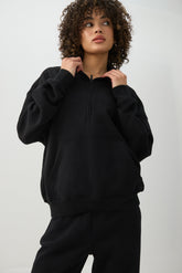 MADESOFT⢠Fleece Oversized Half Zip Sweatshirt