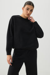 MADESOFT⢠Fleece Raglan Crew Neck Sweatshirt