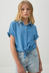 Tie Front Shirt