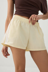 Athletic Striped Mini Shorts