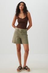 Basic Ribbed Knit Tank Top