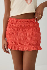 Mini Smocked Skirt
