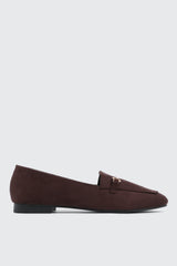 Faux Suede Loafers