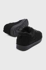 Faux Fur Lined Sneakers