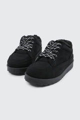 Faux Fur Lined Sneakers