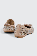 Cutout Ballet Flats
