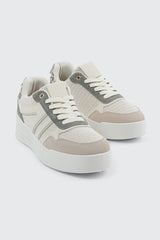 Platform Lace-Up Sneakers