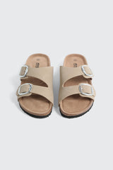 Double Buckle Sandals