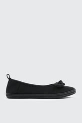 Slip On Sneakers with Bow