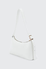 Faux Leather Shoulder Bag