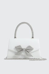 Rhinestone Bow Occasion Bag