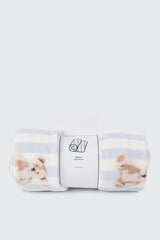 Teddy Bear Print Blanket