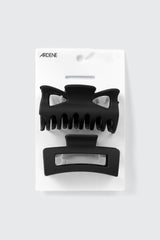 2-Pack Butterfly & Rectangle Hair Claws