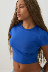 BASICORE⢠Fitted Crop T-Shirt