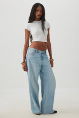 Basicore⢠Fitted Crop T-Shirt