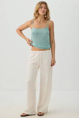Sequin Knit Tank Top