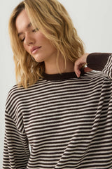 Striped Crew Neck Sweater