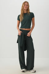 camactive⢠Straight Leg Waffle Knit Pants