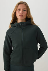 camactive⢠Waffle knit Boxy Zip Up Jacket