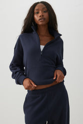 MADESOFT⢠Fleece Oversized Half Zip Sweatshirt