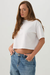 BASICORE⢠Boxy Cropped T-Shirt