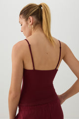 Smoothcore⢠Double Layer Square Neck Tank Top