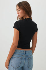 Crew Neck Knit Top
