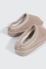 Faux Sheepskin Clogs