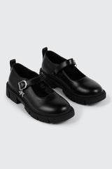 Loafer Flats with Removable Charm