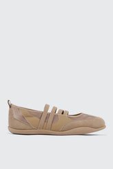 Faux Suede Ballet Sneakers