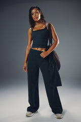 camactiveâ¢ Straight Leg Waffle Knit Pants
