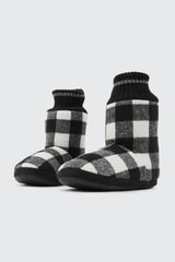 Plaid Bootie Slippers for men