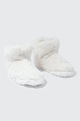 Faux Fur Bootie Slippers
