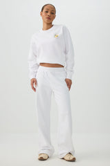French Terry Crew Neck Sweatshirt