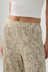 Knit Crepe Culottes
