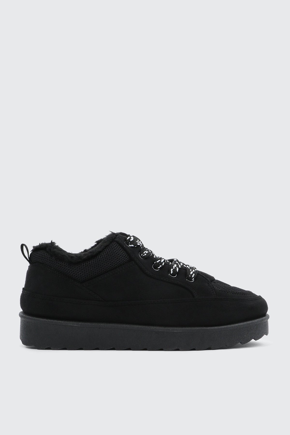 Faux Fur Lined Sneakers