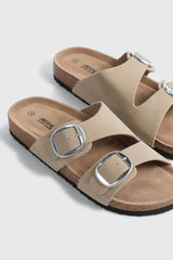 Double Buckle Sandals