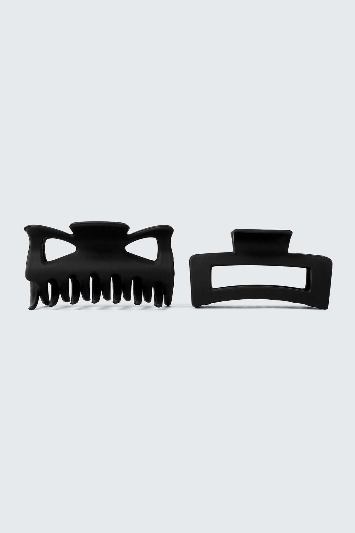 2-Pack Butterfly & Rectangle Hair Claws