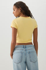 Basicoreâ¢ Fitted Crop T-Shirt