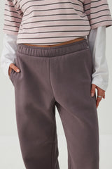 MADESOFTâ¢ Fleece Wide Leg Sweatpants