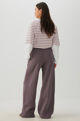 MADESOFTâ¢ Fleece Wide Leg Sweatpants