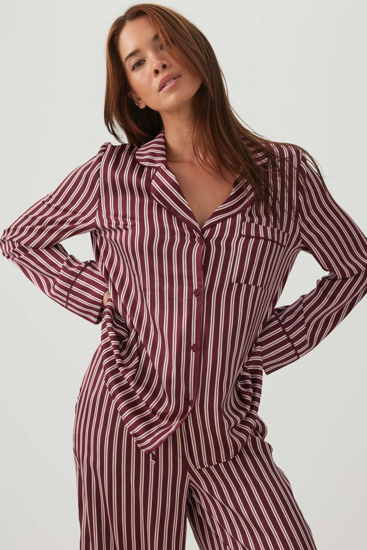 Satin Pajama Set